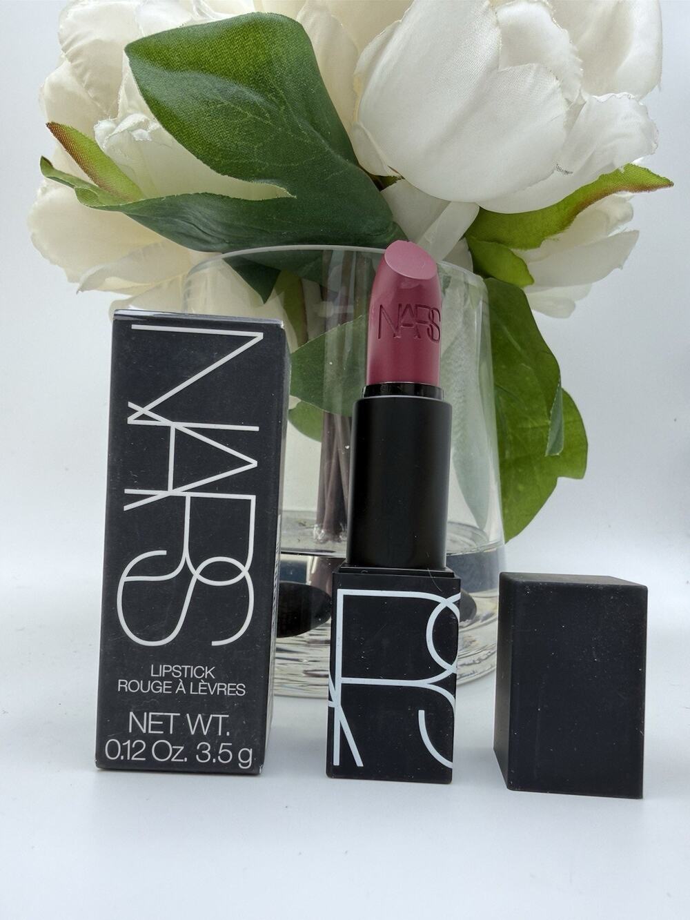 Nars Satin Lipstick 2911 AFGHAN RED Full Size 0.12 Oz. / 3.5 g